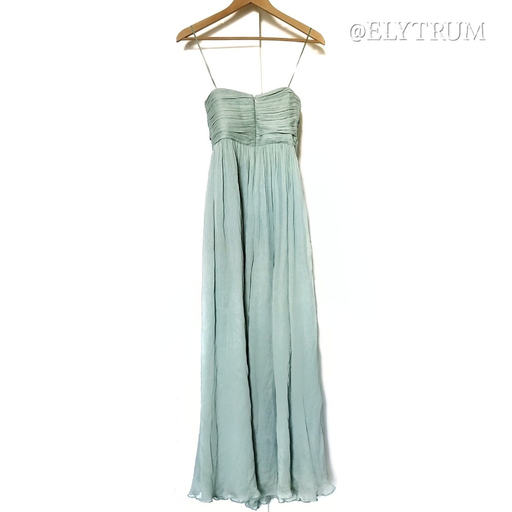 J.Crew Arabelle silk strapless gown - Picture 4 of 6